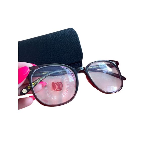 GARRETT LEIGHT Optical Carrol Black Glasses with Case - Picture 5 of 7